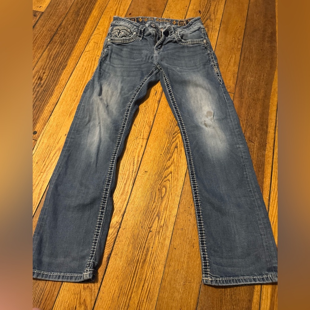 Men’s rock revival jeans